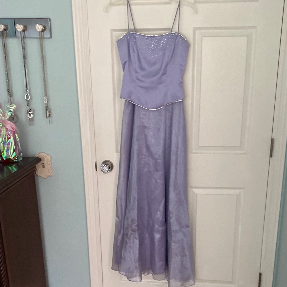 Stunning Lavender Spaghetti Strap  Dress, bridesmaid, prom